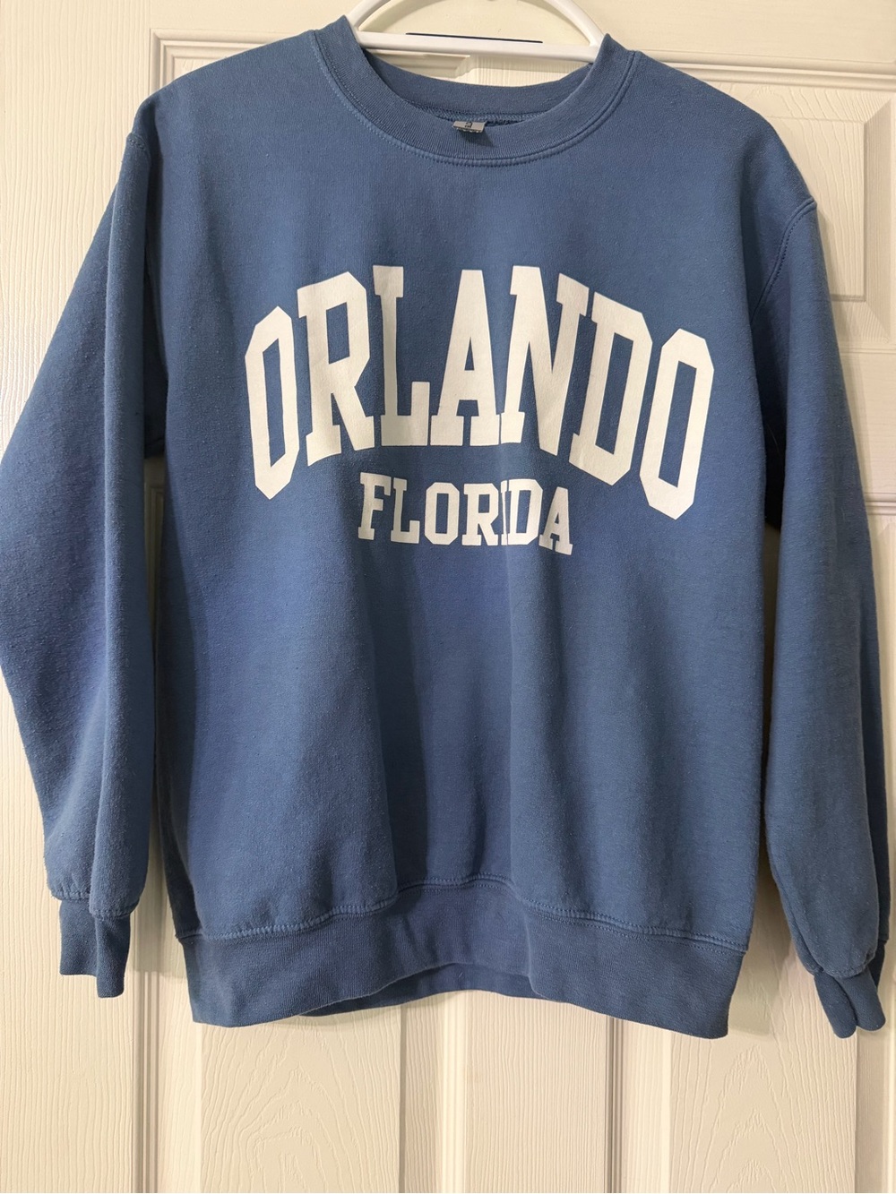 Orlando Florida Blue Crewneck Sweatshirt - Unbranded